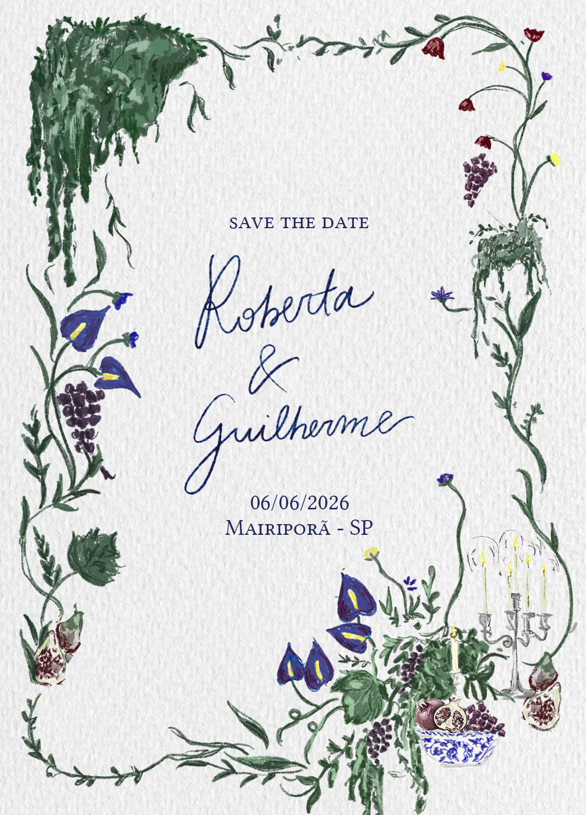 Save the date - Roberta e Guilherme